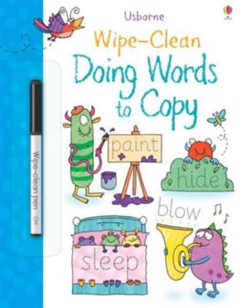 Wipe-clean Doing Words to Copy