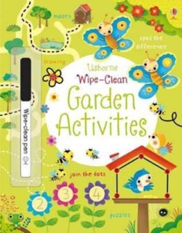 Wipe- Clean Garden Activities