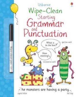 Wipe clean Starting Grammar and Punctuation
