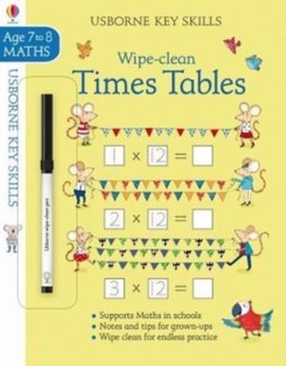 Wipe clean Times Tables 7-8