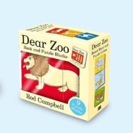 Dear Zoo Book and Puzzle Blocks