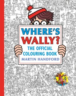 Wheres Wally The Official Colouring Book