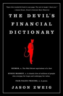 The Devils Financial Dictionary