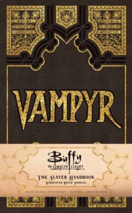 Buffy the Vampire Slayer Vampyr