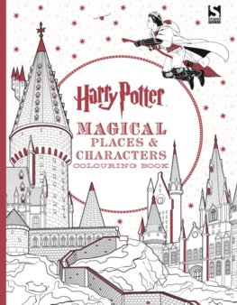 Harry Potter Magical Places and Characters Colouring Book