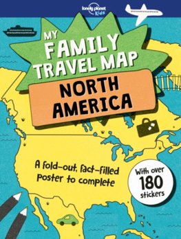 My Family Travel Map - North America 1