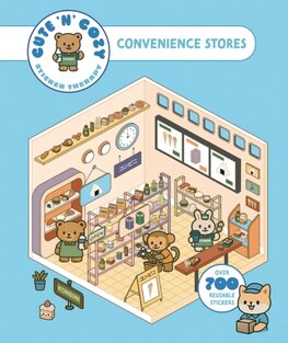 Cute n Cozy Sticker Therapy: Convenience Stores