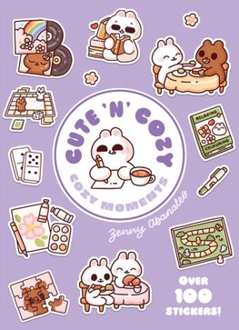 Cozy Moments: A Cute 'n' Cozy Little Sticker Book