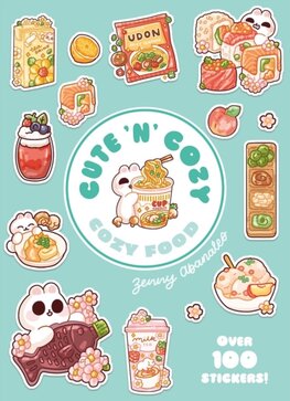 Cozy Food: A Cute 'n' Cozy Little Sticker Book