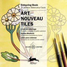 Art Nouveau Tiles Coloring book