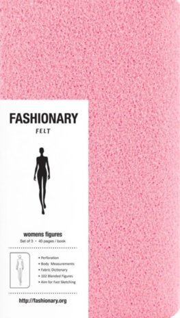 Fashionary Mini Felt Womens Pink
