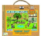 Green Start Giant Floor Puzzles Number Hunt