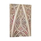 Milan Cathedral Burgundy Midi Lined
