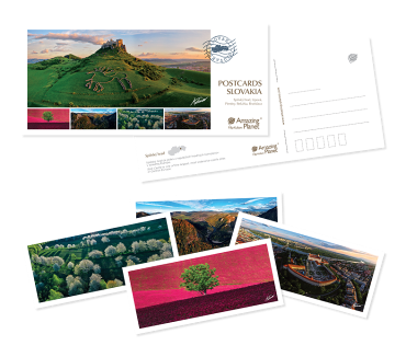 Postcards Slovakia (Set 5 pohľadníc)