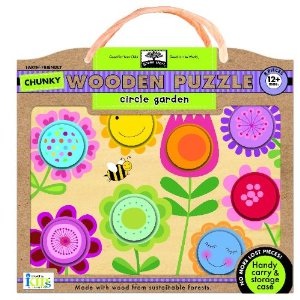 Circle Garden: Wooden Puzzle