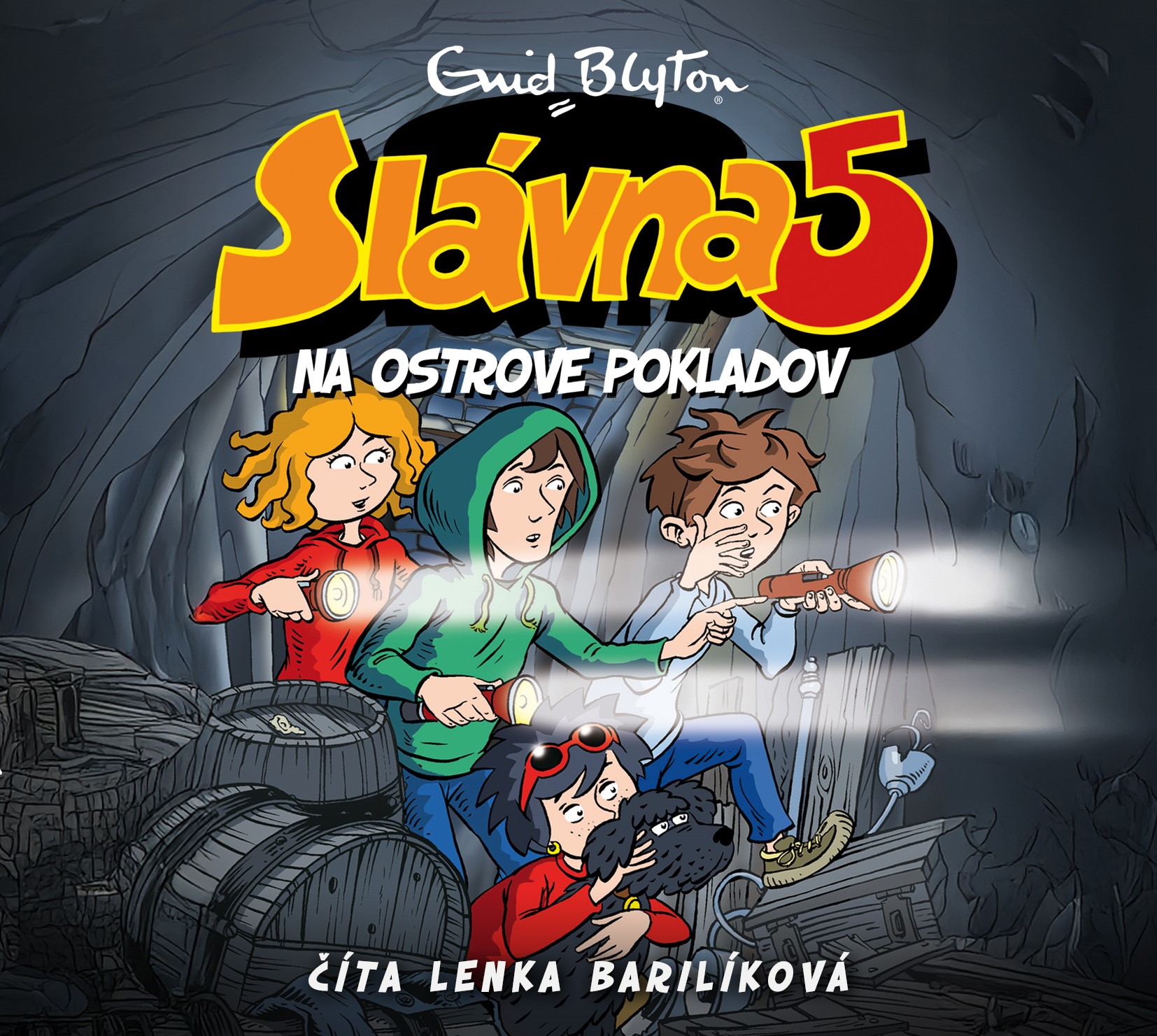 Audiokniha Sl�vna p�ka na ostrove pokladov (Sl�vna p�ka 1)