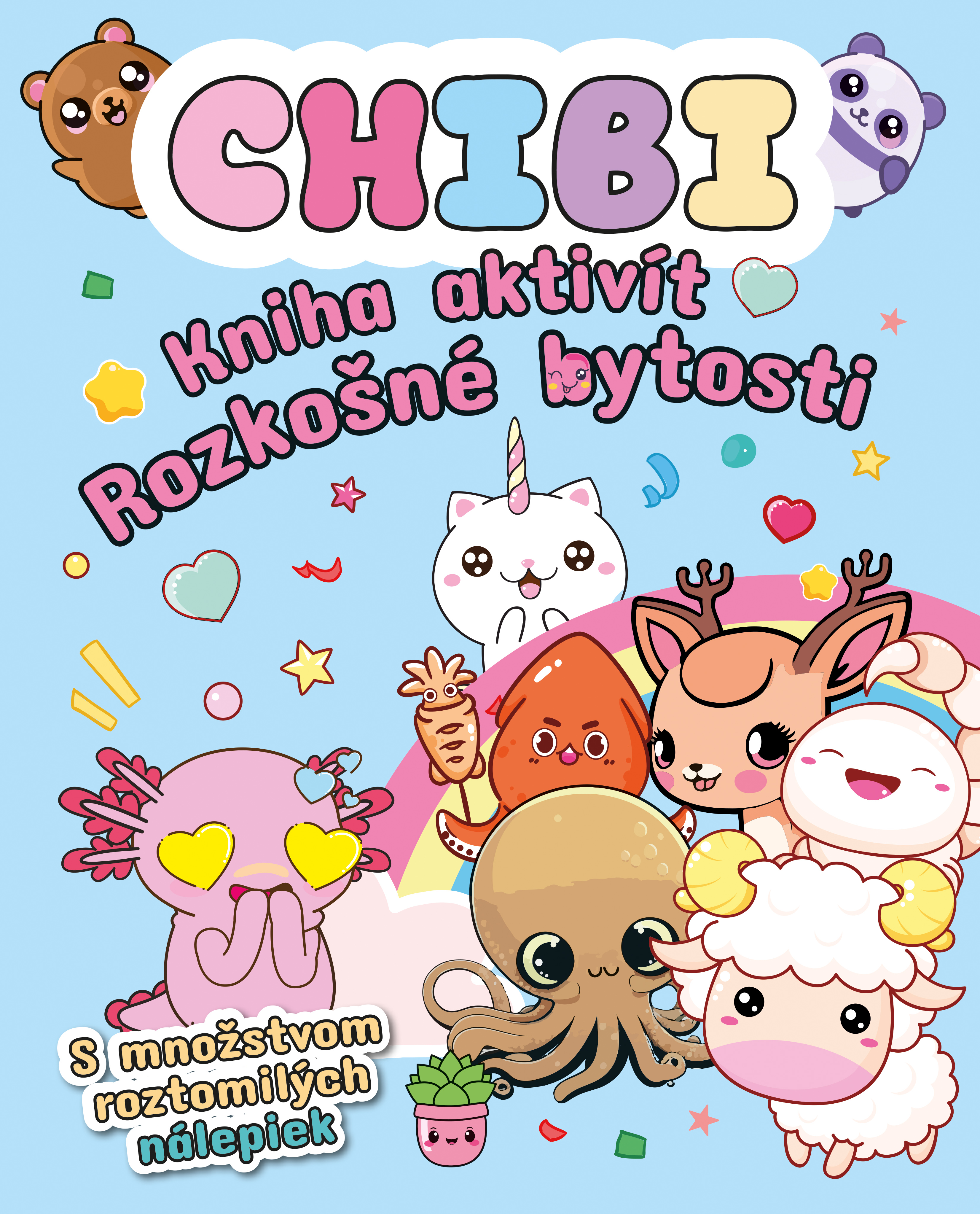 Chibi kniha aktivít: Rozkošné bytosti