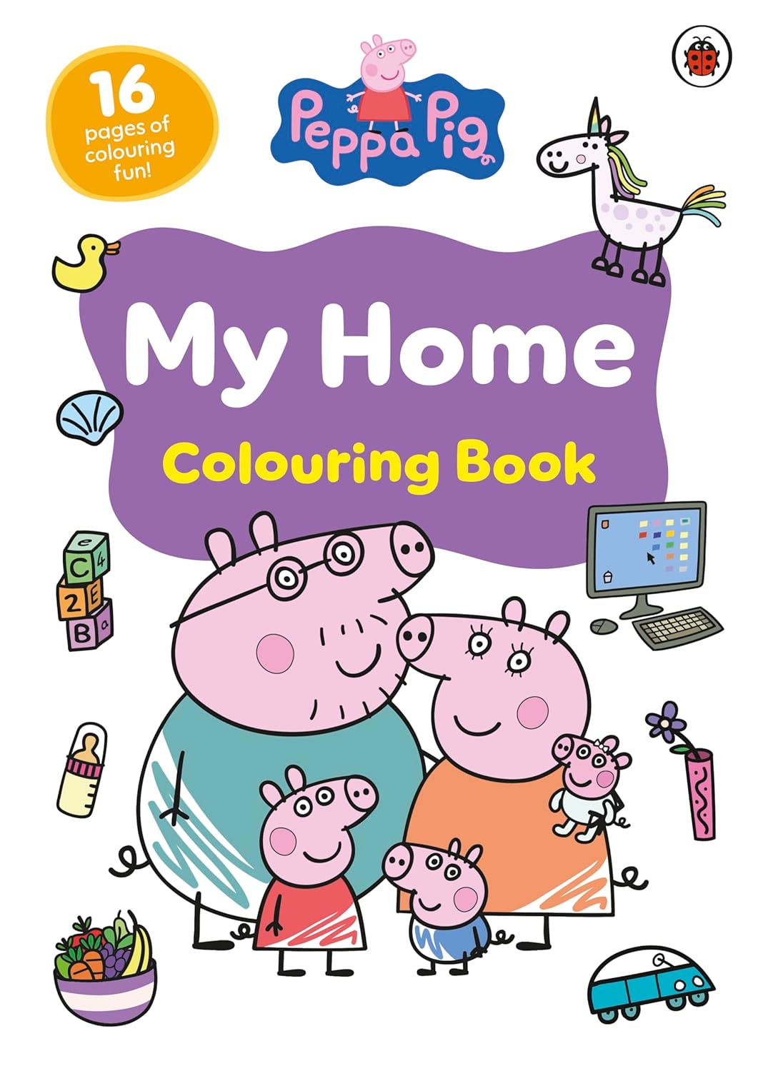 Peppa Pig: My Home Colouring Book