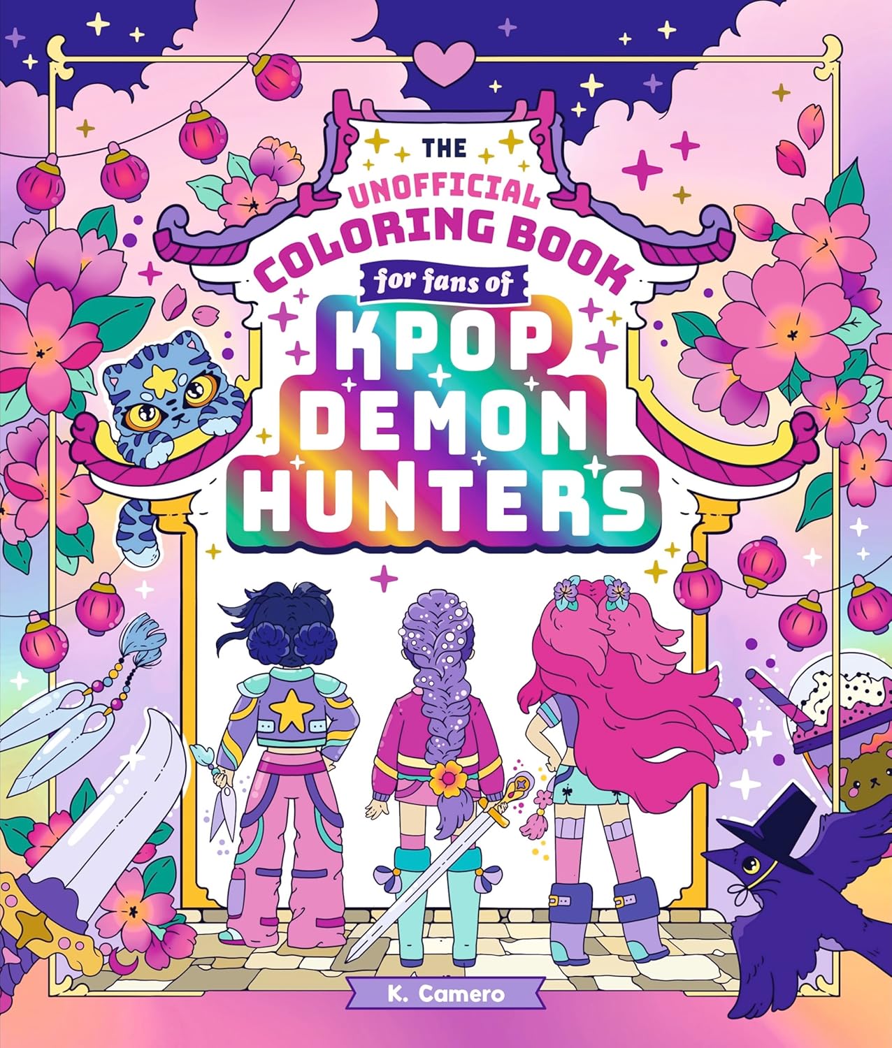 The Unofficial Colouring Book for fans of K-Pop Demon Hunters