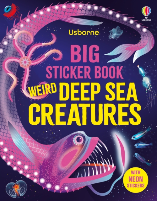 Big Sticker Book Weird Deep Sea Creatures