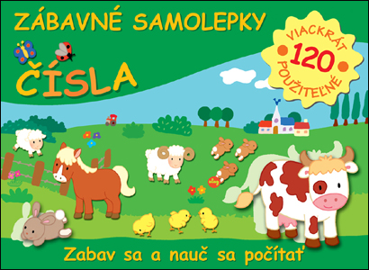 Čísla - zábavné samolepky